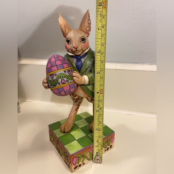 Jim Shore Easter Rabbit with Egg - Picture 6 of 8